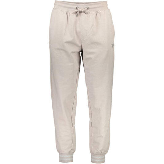 Pants by Guess Jeans for men in organic cotton beige features a stylish silhouette with a stylish , long, and .