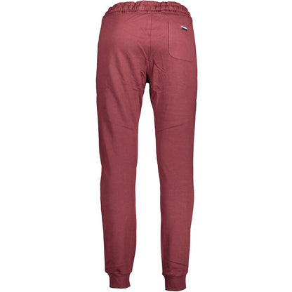 Pants by U.S. POLO ASSN. for men in cotton purple features an understated silhouette, showcasing a sophisticated and long with a refined for an understated, polished aesthetic.