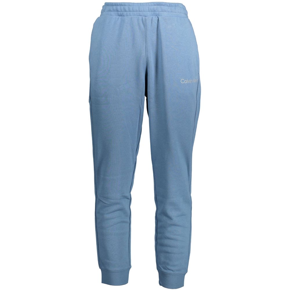 Activewear by Calvin Klein for men in cotton blue presents a sporty silhouette, perfectly capturing the essence of Men's Cotton Activewear with its innovative adjustable-waistband.
