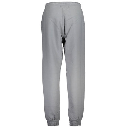 Pants by Calvin Klein for women in cotton gray showcases a unrivaled comfort silhouette, featuring a cut and long with a for a unrivaled comfort and refined aesthetic.
