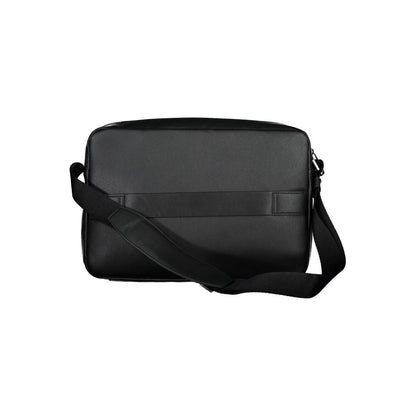 Calvin Klein Polyester Briefcase Handbag - Black