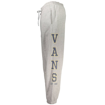 Activewear by Vans for men in cotton gray presents a ergonomic silhouette, showcasing the Men's Cotton Activewear design with functional adjustable-waistband for a premium look.