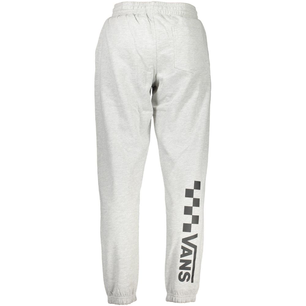 Pants by Vans for men in cotton gray showcases a unrivaled comfort silhouette, featuring a cut and long with a for a unrivaled comfort and refined aesthetic.