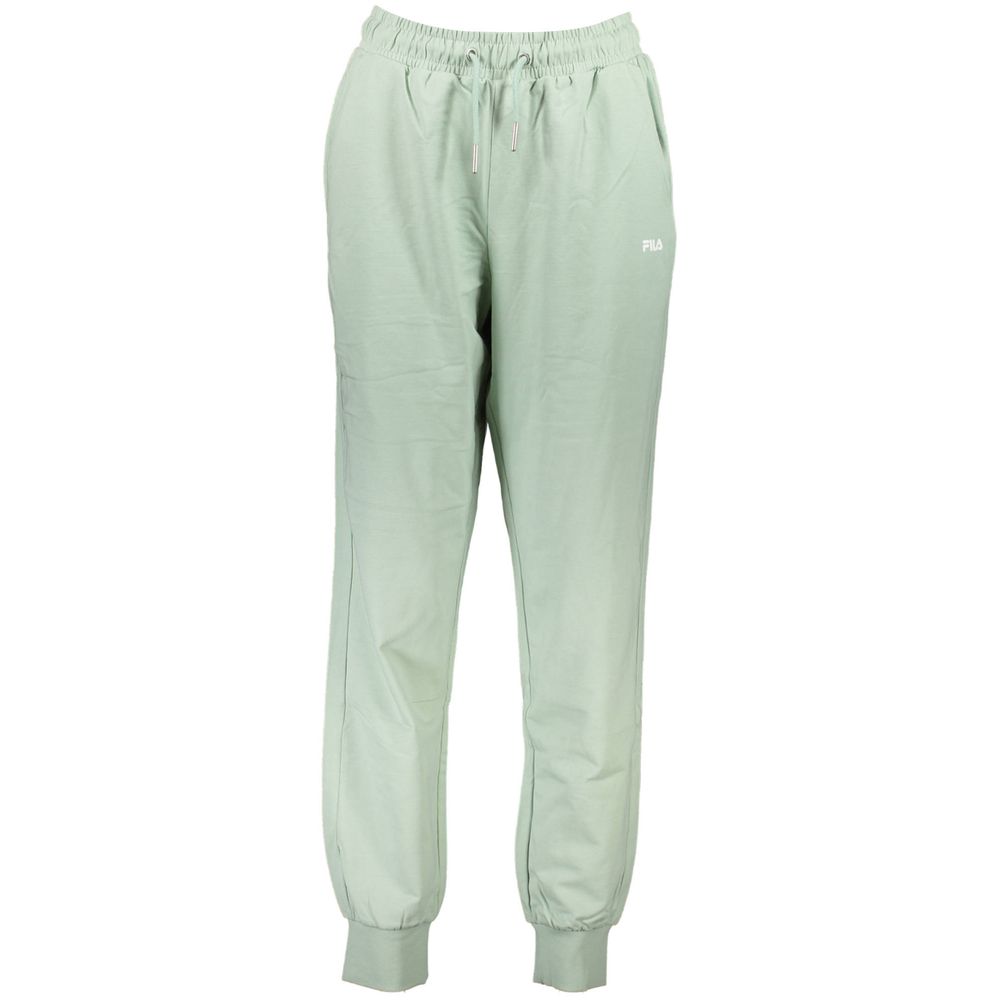 Pants by Fila for women in cotton green features a enduring silhouette, showcasing a enduring and long with a for a premium, tailored aesthetic.