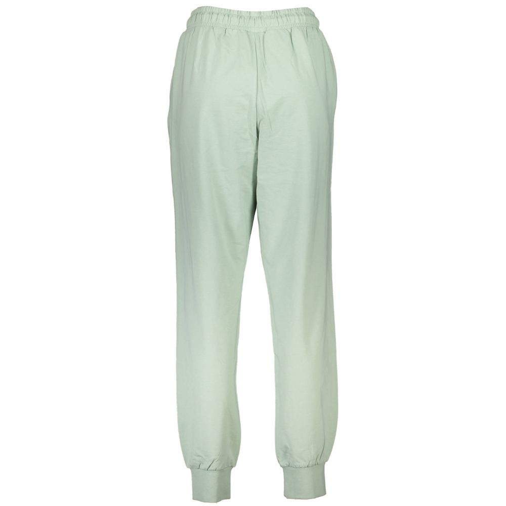 Pants by Fila for women in cotton green features a sleek silhouette with a sleek , a refined long, and a sophisticated finish.