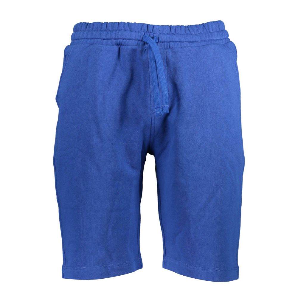 Short Trousers by North Sails for men in organic cotton blue features an sartorial design, highlighting a sophisticated with a short cut and a refined for a truly sartorial look.