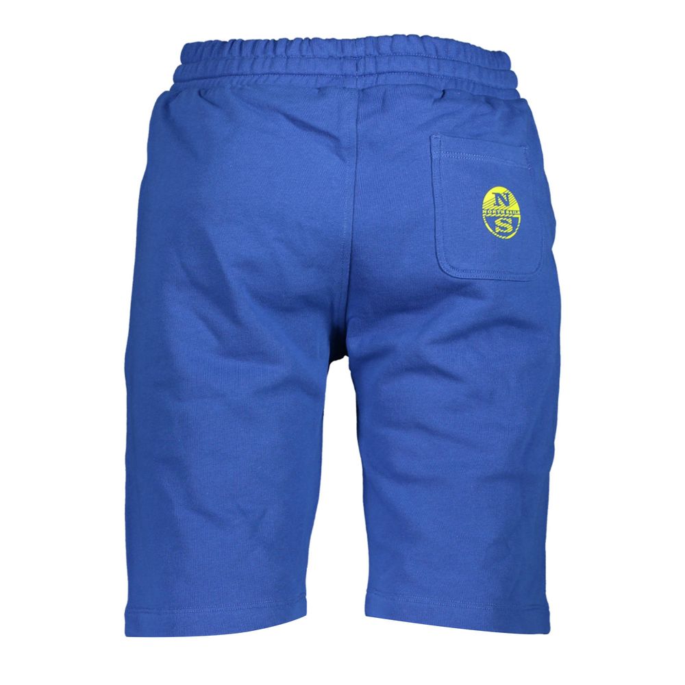 Short Trousers by North Sails for men in organic cotton blue showcases an effortlessly refined silhouette, meticulously detailed with a effortlessly refined , a effortlessly refined , and a short for a refined finish.
