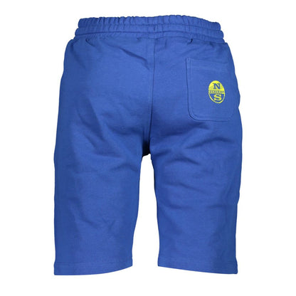 Short Trousers by North Sails for men in organic cotton blue showcases an effortlessly refined silhouette, meticulously detailed with a effortlessly refined , a effortlessly refined , and a short for a refined finish.