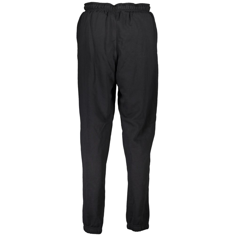 Activewear Pants by Calvin Klein for women in cotton black, featuring a athletic and long with a athletic and high-performance adjustable-waistband.