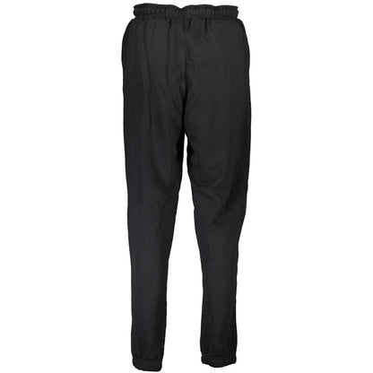 Activewear Pants by Calvin Klein for women in cotton black, featuring a athletic and long with a athletic and high-performance adjustable-waistband.
