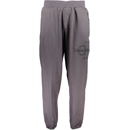 Activewear from Calvin Klein for men in cotton gray features an kinetic design from the Men's Cotton Activewear collection, highlighting functional adjustable-waistband for a premium, high-performance look.