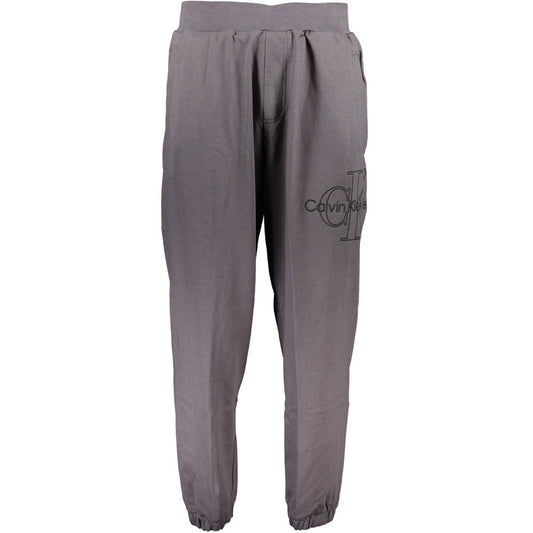 Activewear from Calvin Klein for men in cotton gray features an kinetic design from the Men's Cotton Activewear collection, highlighting functional adjustable-waistband for a premium, high-performance look.