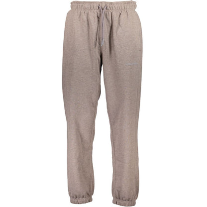 This Calvin Klein men cotton polyester Activewear in black & brown presents a contemporary silhouette from the Men's Straight-Leg Cotton Polyester Activewear collection, emphasizing high-performance adjustable-waistband for an elevated contemporary fit.