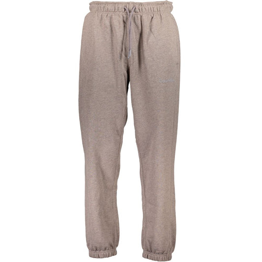 This Calvin Klein men cotton polyester Activewear in black & brown presents a contemporary silhouette from the Men's Straight-Leg Cotton Polyester Activewear collection, emphasizing high-performance adjustable-waistband for an elevated contemporary fit.