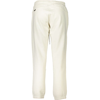 Pants by Napapijri for women in cotton white features a sleek silhouette with a sleek regular-fit, a refined long, and a sophisticated finish.