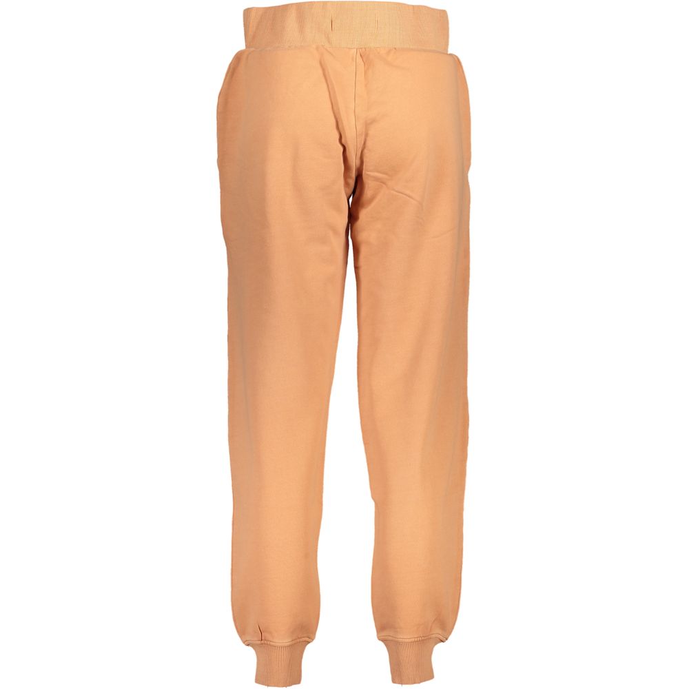 This Activewear by Calvin Klein for women in cotton orange features a dynamic silhouette, showcasing the signature style of the Women's Cotton Activewear and functional adjustable-waistband.
