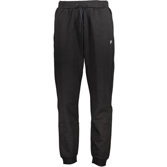 Pants by Fila for men in cotton black features a utilitarian with a utilitarian long and to create a sophisticated, premium look.
