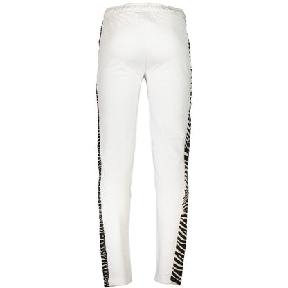 Joggers by Cavalli Class for men in cotton white & print features a polished silhouette with a polished , reaching a polished long and finished with a polished .