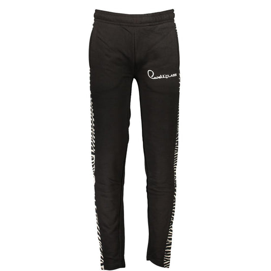 Joggers by Cavalli Class for men in cotton black & print presents a refined pantology silhouette, artfully defined by a refined pantology , long, and a sophisticated .
