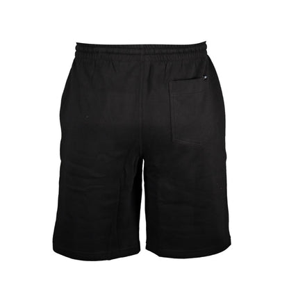 Activewear Shorts by Vans for men in cotton black & print features a contemporary silhouette with adjustable-waistband, a contemporary , short, and for a contemporary finish.