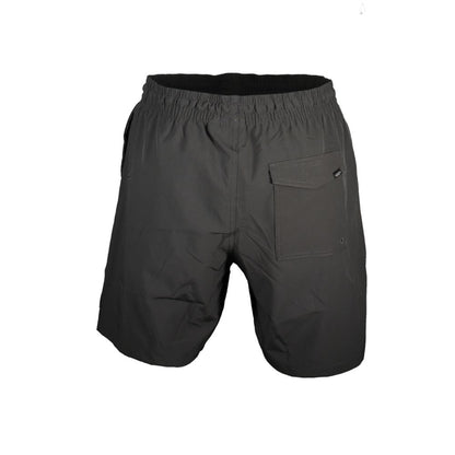 Activewear Shorts by Vans for men in polyester black features an athletic and short with a and high-performance adjustable-waistband.