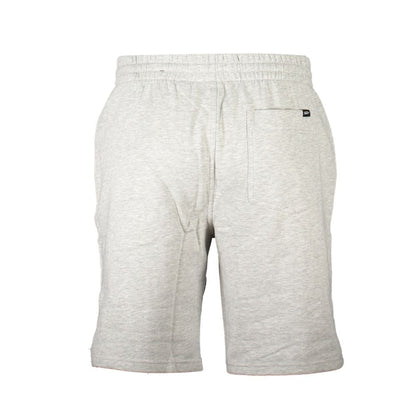 Activewear Shorts by Vans for men in cotton gray & print features an ergonomic with adjustable-waistband, highlighting a ergonomic and short for a premium, high-performance look.
