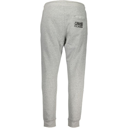 Joggers by Cavalli Class for men in cotton gray features an sophisticated and with a precise long, creating a sophisticated and sophisticated silhouette.