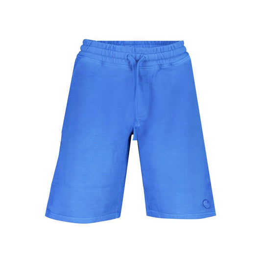 Activewear Shorts by North Sails for men in cotton blue & print features a dynamic silhouette with a , showcasing adjustable-waistband in a premium short cut for high-performance style.