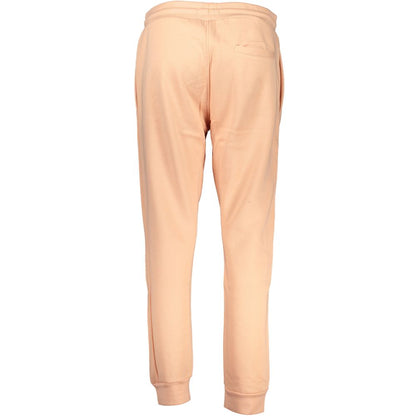 Trousers by Cavalli Class for men in cotton pink features an on trend silhouette, showcasing a sophisticated athletic with a long and for an on trend finish.