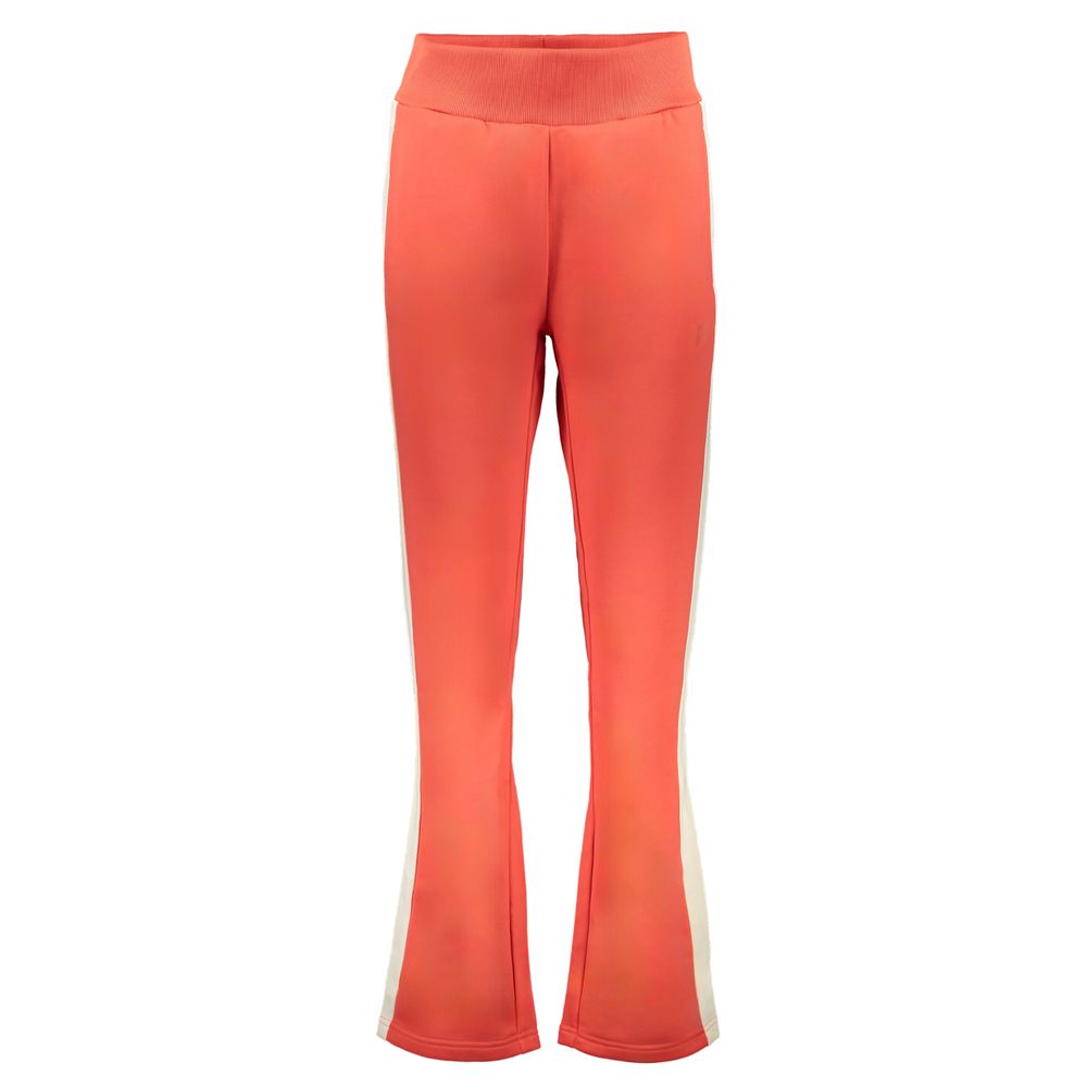 Trousers by Fila for women in polyester pink features an on trend silhouette, showcasing a sophisticated athletic with a long and for an on trend finish.