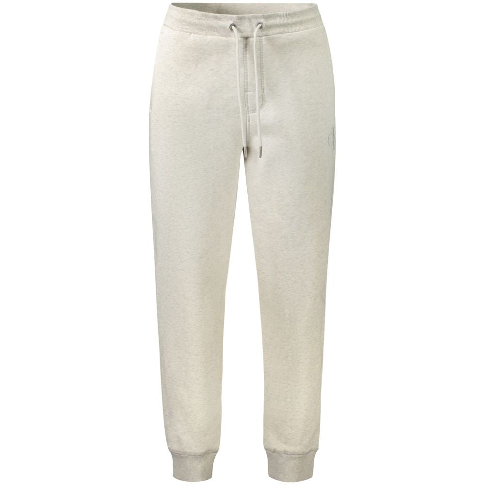 Joggers by Calvin Klein for men in cotton gray features an sophisticated and with a precise long, creating a sophisticated and sophisticated silhouette.