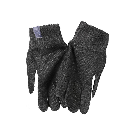 Gloves by North Sails for men in cashmere black presents a distinguished silhouette, artfully detailed with distinguished and a refined gloves for a premium, sophisticated look.