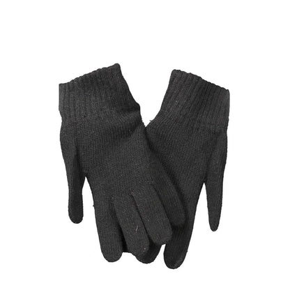 Gloves by North Sails for men in cashmere black presents a distinguished silhouette, showcasing the distinguished gloves design with functional for a premium look.