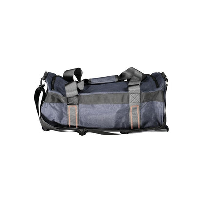 Travel Handbag by North Sails for unisex in polyester blue features a refined silhouette, showcasing a secure zipper, organized external-pockets & internal-pockets, and versatile shoulder-strap, handle & adjustable-strap for a refined finish.