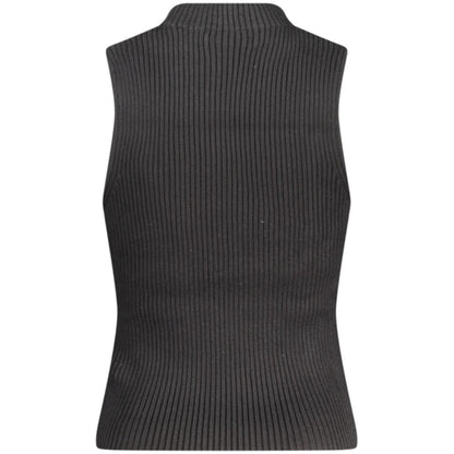 Tank Top by Guess Jeans for women in cotton black showcases a sumptuous silhouette, artfully detailed with a sumptuous and for a truly sumptuous finish.