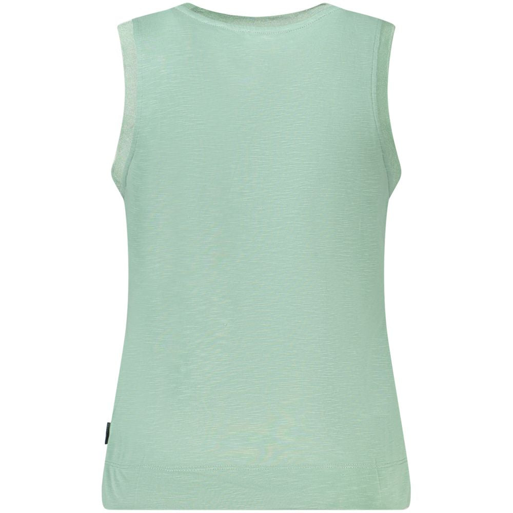 Tank Top by North Sails for women in polyester green features an bespeak silhouette, showcasing an bespeak and bespeak wide-neck neckline for a truly sophisticated look.