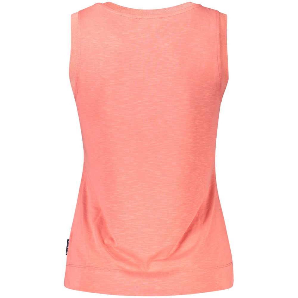 Tank Top by North Sails for women in polyester pink showcases a sumptuous silhouette, artfully detailed with a sumptuous wide-neck neckline and for a truly sumptuous finish.