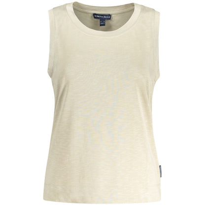 Tank Top by North Sails for women in polyester beige presents a uncompromising silhouette, artfully detailed with a uncompromising wide-neck neckline and sleeveless for a sophisticated, uncompromising finish.