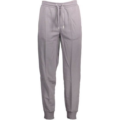 Trousers by Calvin Klein for men in cotton gray & print presents a perennial silhouette, meticulously tailored with a athletic cut, long finish, and an elegant .