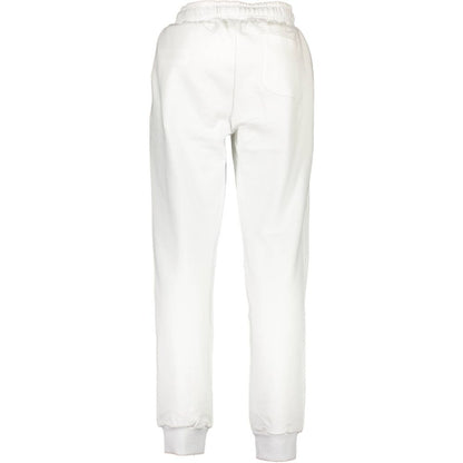 Joggers by La Martina for men in cotton white presents a refined pantology silhouette, artfully defined by a refined pantology , long, and a sophisticated .