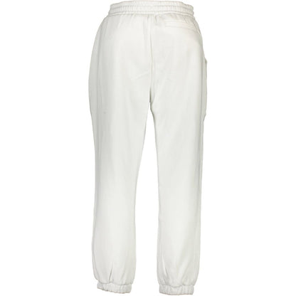Joggers by Calvin Klein for men in cotton white features an sophisticated and with a precise long, creating a sophisticated and sophisticated silhouette.