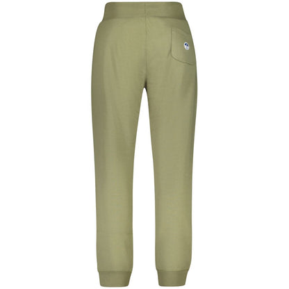Joggers by North Sails for men in organic cotton green features a refined silhouette with a refined , defined by a and a refined long for a refined finish.