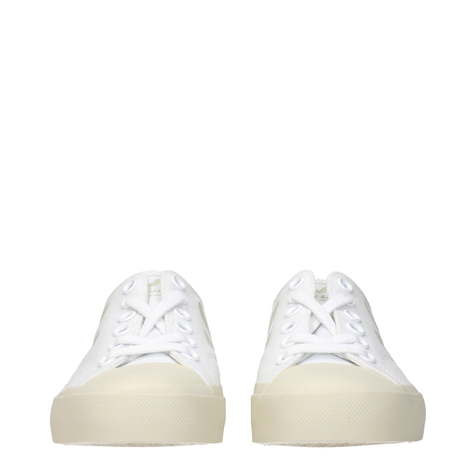 Sneakers by Veja for women in fabric white features a chic design, perfectly showcasing the chic low-top style of this Women's Low Top Fabric Sneakers.