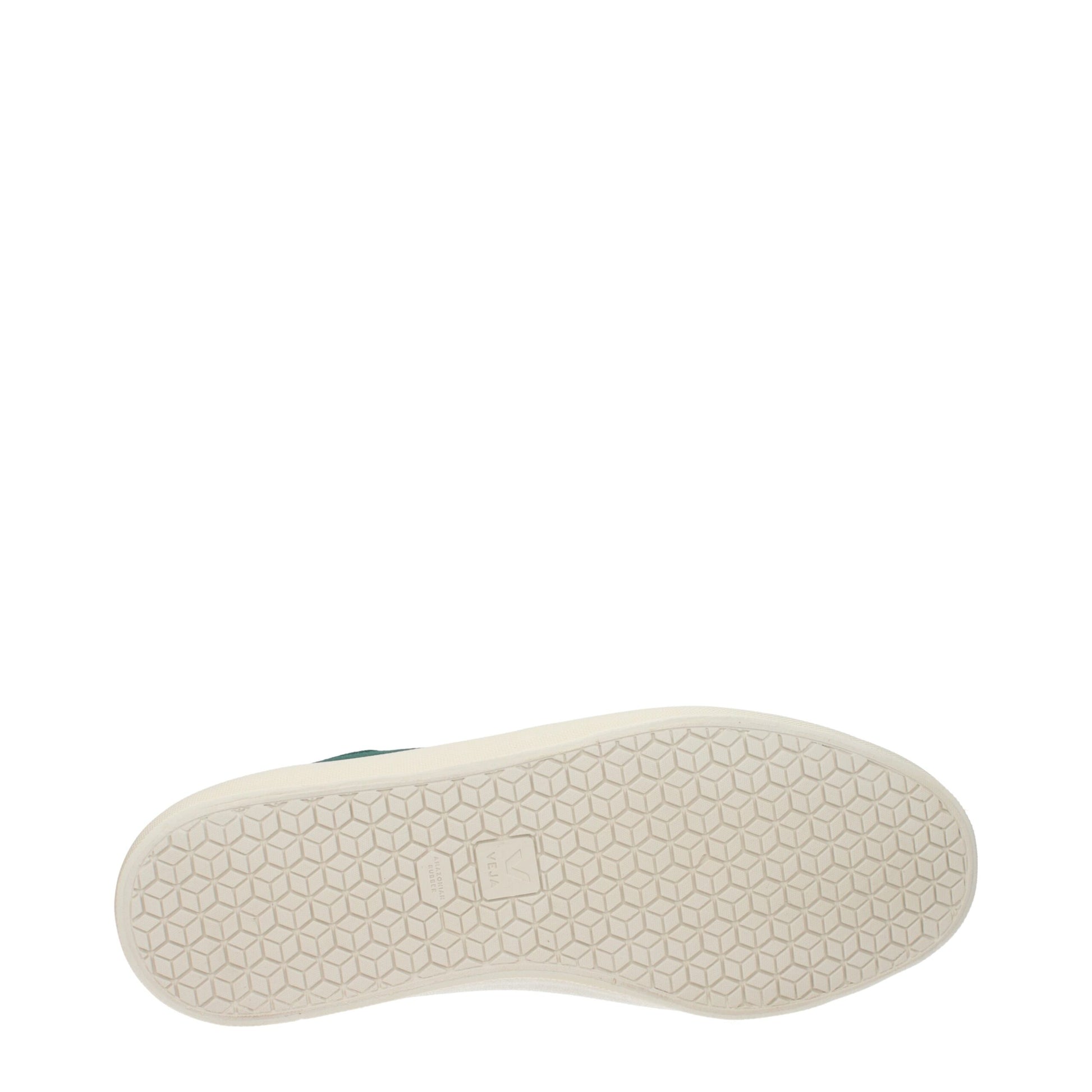 Sneakers by Veja for men in fabric green presents a impeccable silhouette as Men's Low Top Fabric Sneakers, expertly defined by a impeccable low-top style for a impeccable, high-fashion look.