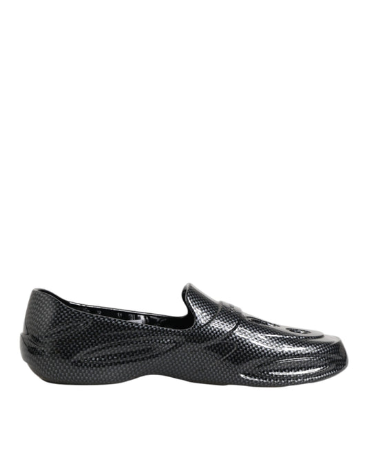 Clogs Sliders Flat Shoes by Dolce & Gabbana for men in thermoplastic polyurethane black features an statuesque silhouette from the Men's Thermoplastic Polyurethane Clogs Sliders Flat Shoes collection, showcasing a and a statuesque for a statuesque look.
