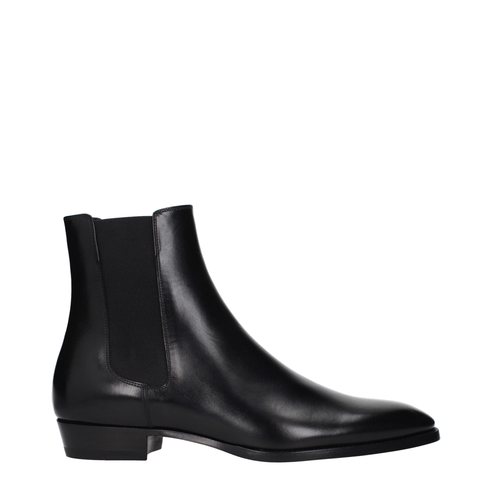 Ankle Boots by Celine for men in leather black features an enchanting design from the Men's Leather Ankle Boots collection, highlighting a enchanting and for a refined look.
