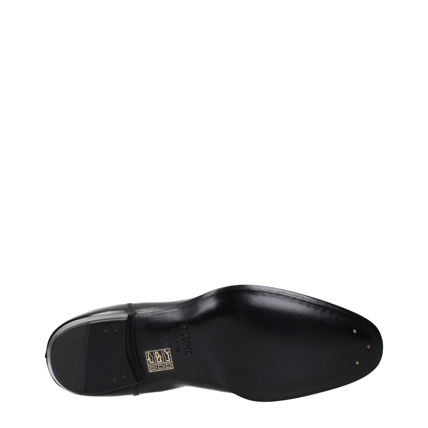 Ankle Boots by Celine for men in leather black showcases a impeccable silhouette as Men's Leather Ankle Boots, artfully defined by a impeccable and a impeccable .