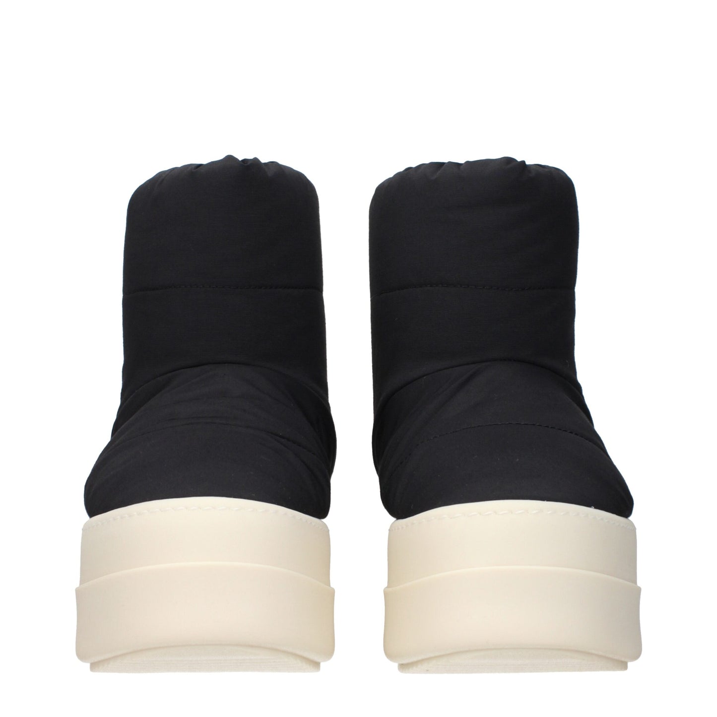Ankle Boots by Rick Owens for women in fabric black features an avant-garde Women's Fabric Ankle Boots silhouette, defined by a sophisticated and a avant-garde .