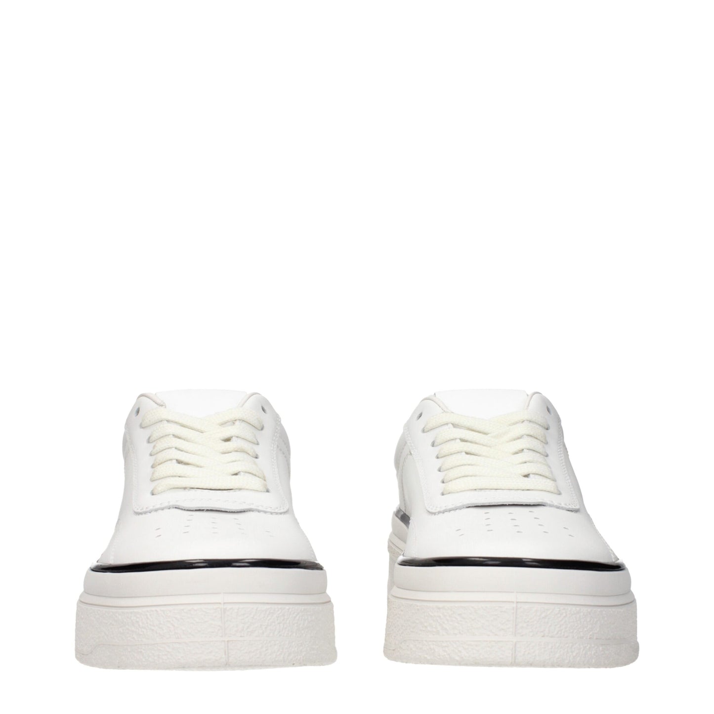 Sneakers by Jil Sander for women in leather white features an fashionable silhouette, showcasing the premium Women's Fashion Leather Sneakers in a fashionable fashion style that offers a fashionable finish for refined style.