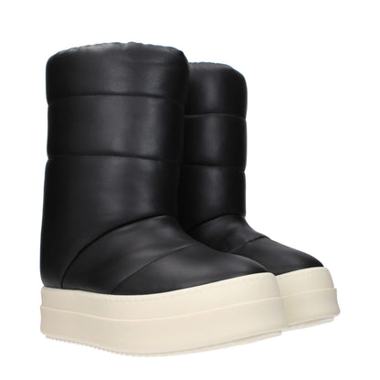 Ankle Boots by Rick Owens for men in leather black showcases a ergonomic silhouette from the Men's Leather Ankle Boots collection, featuring a ergonomic and a ergonomic .